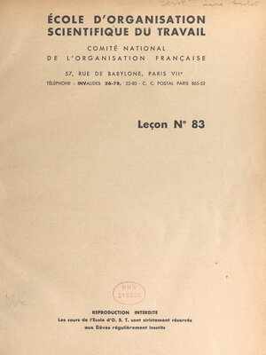 cover image of L'étude du marché
